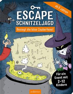 Escape-Schnitzeljagd – Besiegt die böse Zauberhexe! von Hellmeier,  Horst, Lang,  Hannah