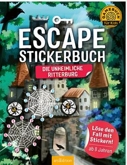 Escape-Stickerbuch – Die unheimliche Ritterburg von Kiefer,  Philip, Madesta,  Katharina