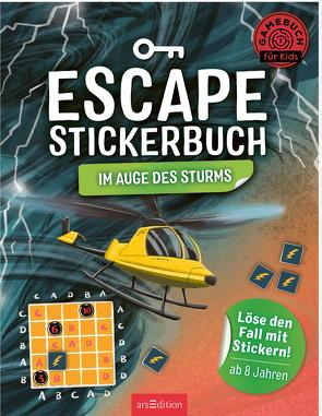 Escape-Stickerbuch – Im Auge des Sturms von Kiefer,  Philip, Madesta,  Katharina
