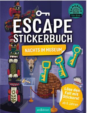 Escape-Stickerbuch – Nachts im Museum von Kiefer,  Philip, Madesta,  Katharina