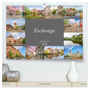 Eschwege Impressionen (hochwertiger Premium Wandkalender 2024 DIN A2 quer), Kunstdruck in Hochglanz von Meutzner,  Dirk