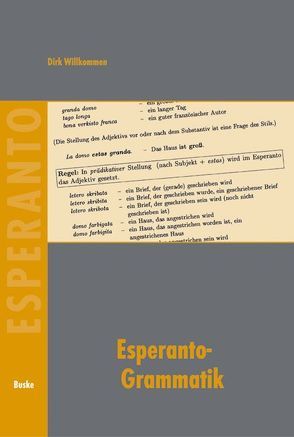 Esperanto-Grammatik von Willkommen,  Dirk