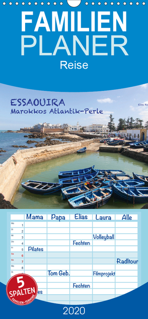 Essaouira – Marokkos Atlantik-Perle – Familienplaner hoch (Wandkalender 2020 , 21 cm x 45 cm, hoch) von Elke Karin Bloch,  ©