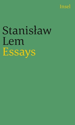 Essays von Griese,  Friedrich, Lem,  Stanislaw