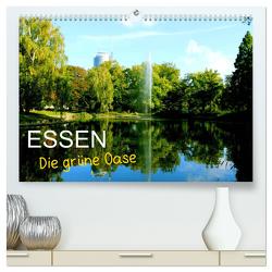 Essen – Die grüne Oase (hochwertiger Premium Wandkalender 2024 DIN A2 quer), Kunstdruck in Hochglanz von Joecks,  Armin