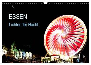 Essen Lichter der Nacht (Wandkalender 2024 DIN A3 quer), CALVENDO Monatskalender von Joecks,  Armin
