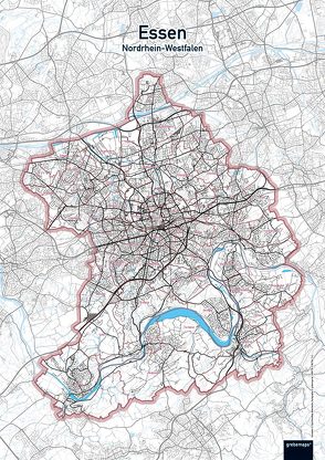 grebemaps® – Essen / Nordrhein Westfalen von Grebe,  Ulrich