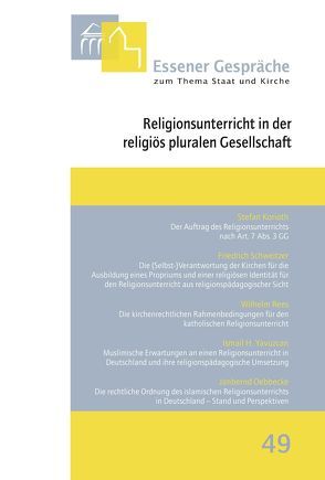 Essener Gespräche zum Thema Staat und Kirche, Band 49 von Kämper,  Burkhard, Pfeffer,  Klaus