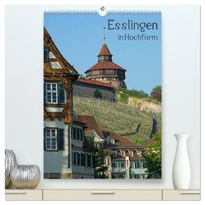 Esslingen in Hochform (hochwertiger Premium Wandkalender 2024 DIN A2 hoch), Kunstdruck in Hochglanz von Weber,  Philipp