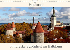 Estland – Pittoreske Schönheit im Baltikum (Wandkalender 2022 DIN A4 quer) von Becker,  Bernd