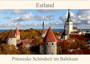 Estland – Pittoreske Schönheit im Baltikum (Wandkalender 2023 DIN A2 quer) von Becker,  Bernd