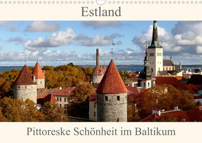 Estland – Pittoreske Schönheit im Baltikum (Wandkalender 2023 DIN A3 quer) von Becker,  Bernd