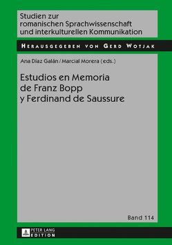 Estudios en Memoria de Franz Bopp y Ferdinand de Saussure von Díaz Galán,  Ana, Morera,  Marcial