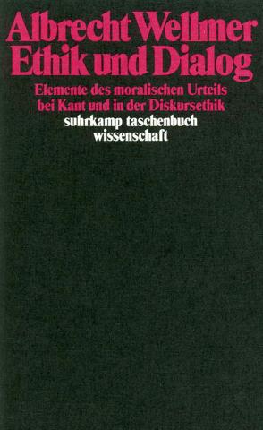 Ethik und Dialog von Wellmer,  Albrecht