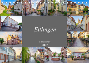 Ettlingen Impressionen (Tischkalender 2022 DIN A5 quer) von Meutzner,  Dirk