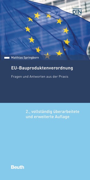 EU-Bauproduktenverordnung von Springborn,  Matthias