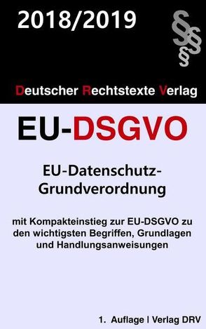 EU-DSGVO von DRV,  Redaktion