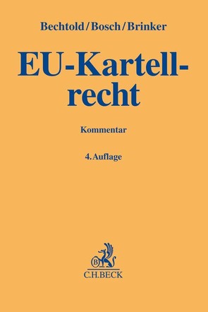 EU-Kartellrecht von Bechtold,  Rainer, Bosch,  Wolfgang, Brinker,  Ingo, Hirsbrunner,  Simon