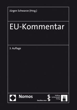 EU-Kommentar von Becker,  Ulrich, Hatje,  Armin, Schoo,  Jürgen, Schwarze,  Jürgen