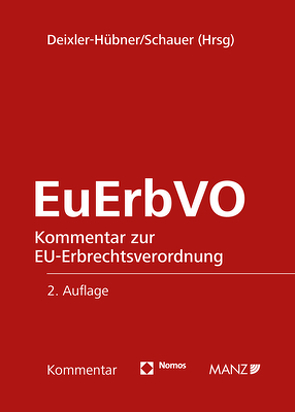 EuErbVO von Deixler-Hübner,  Astrid, Schauer,  Martin