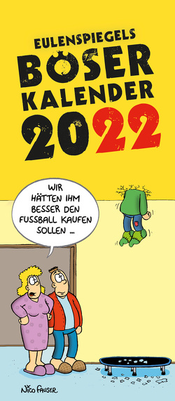 Eulenspiegels Böser Kalender 2022 VPE 5 Exemplare