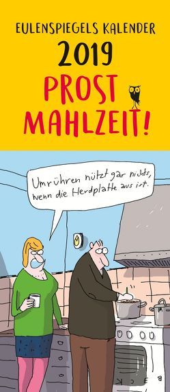 Eulenspiegels Postkartenkalender 2019 Prost Mahlzeit von Lonkowski,  Rolf