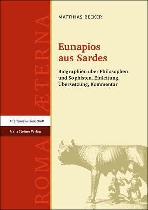 Eunapios aus Sardes von Becker,  Matthias