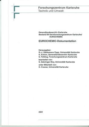 Eurochemic-Dokumentation von Gleitsmann-Topp,  R J