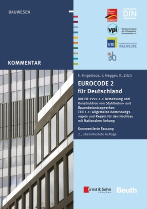 Eurocode 2 für Deutschland von Fingerloos,  Frank, Hegger,  Josef, Zilch,  Konrad