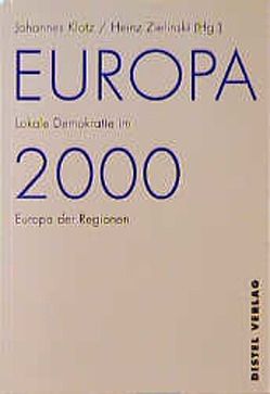 Europa 2000 von Eissel,  Dieter, Klotz,  Johannes, Leaman,  Jeremy, Moquay,  Patrick, Zielinski,  Heinz