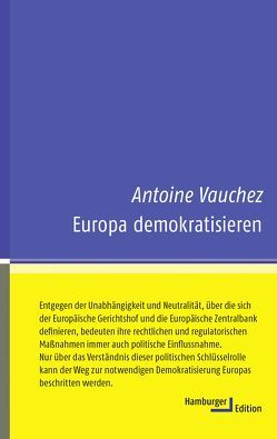 Europa demokratisieren von Halfbrodt,  Michael, Vauchez,  Antoine