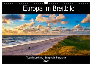 Europa im Breitbild (Wandkalender 2024 DIN A3 quer), CALVENDO Monatskalender von Stenner,  Clemens
