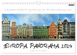 Europa Panorama 2024 (Wandkalender 2024 DIN A4 quer), CALVENDO Monatskalender von Rom,  Jörg