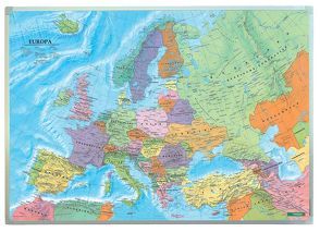Europa politisch, Wandkarte 1:6 Mio., Magnetmarkiertafel von Freytag-Berndt und Artaria KG