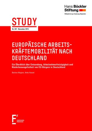 Europäische Arbeitskräftemobilität nach Deutschland von Hassel,  Anke, Wagner,  Bettina