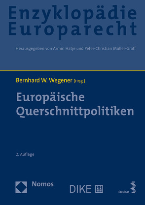 Europäische Querschnittpolitiken von Wegener,  Bernhard W.