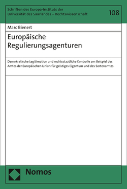 Europäische Regulierungsagenturen von Bienert,  Marc