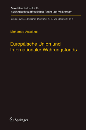 Europäische Union und Internationaler Währungsfonds von Assakkali,  Mohamed