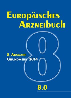 Europäisches Arzneibuch 8. Ausgabe, Grundwerk 2017