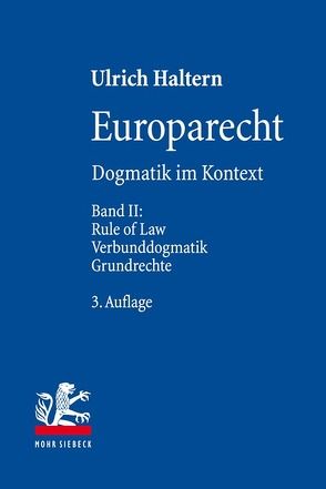 Europarecht von Haltern,  Ulrich