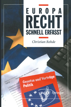 Europarecht von Rohde,  Christian