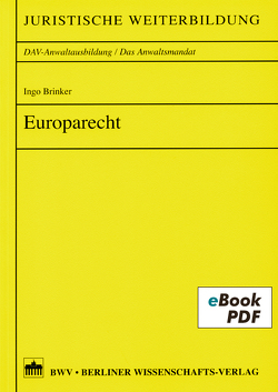 Europarecht von Brinker,  Ingo