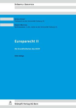 Europarecht II von Epiney,  Astrid, Mosters,  Robert