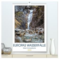 Europas Wasserfälle (hochwertiger Premium Wandkalender 2024 DIN A2 hoch), Kunstdruck in Hochglanz von Miriam Schwarzfischer,  Fotografin