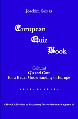 European Quiz Book von Grzega,  Joachim