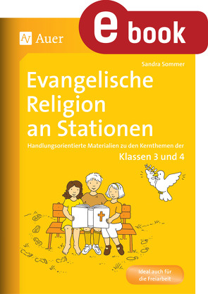 Evangelische Religion an Stationen von Kraus,  Sandra