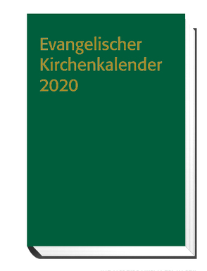 Evangelischer Kirchenkalender 2020 von Nagel-Knecht,  Birgit