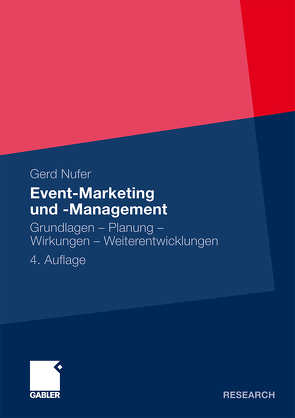 Event-Marketing und -Management von Nufer,  Gerd