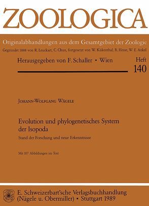 Evolution und phylogenetisches System der Isopoda von Wägele,  Johann W
