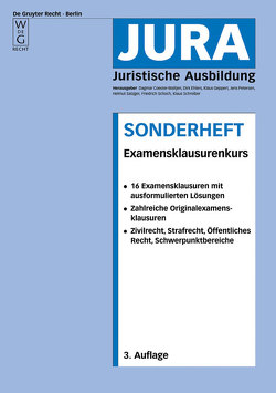 Examensklausurenkurs von Coester-Waltjen,  Dagmar, Ehlers,  Dirk, et al., Geppert,  Klaus